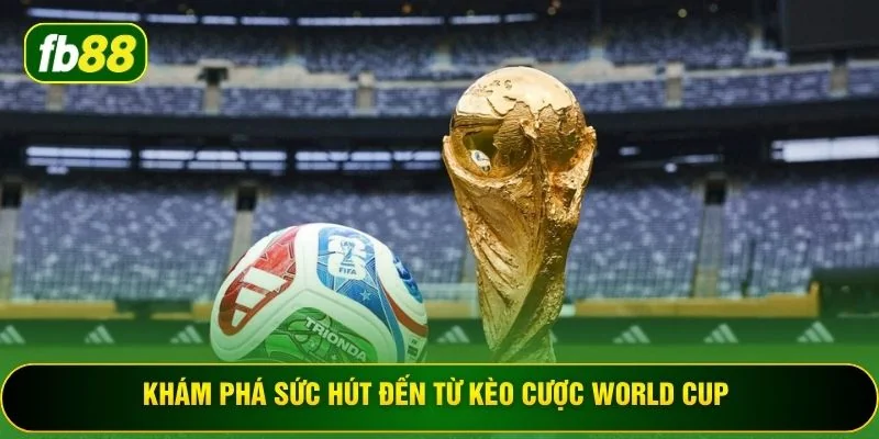 Khám phá sức hút đến từ kèo cược world cup